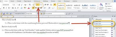 Numbering In Microsoft Word Interemediate Users Guide To Word