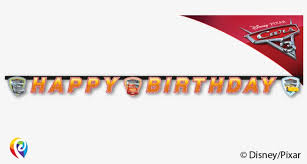 Digital vector clipart cut files (svg png jpg eps dxf) cricut design, silhouette studio, iron on transfer, scrapbooking free printables. Disney Cars Birthday Letter Cars 3 Happy Birthday Banner 1000x500 Png Download Pngkit