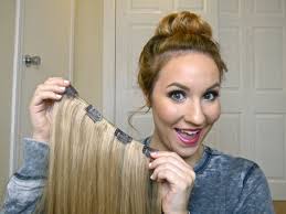 Diy How To Make Your Own Clip In Hair Extensions Hair Extensions Best Hair Extensions For Short Hair Hair Extensions Tutorial