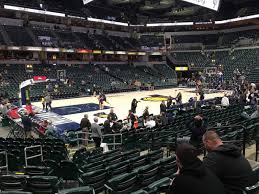 bankers life fieldhouse section 7 row 15 seat 8 indiana