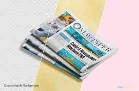 Free brilliant newspaper adverts mockup. 13 Photorealistic Newspapers Advertising Mockups Zippypixels