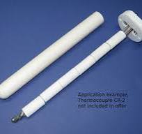 High Temperature Ceramic Protection Tube f. K-Type Thermocouple Kiln  Furnace CR-03