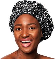 Beauxsoi Luxury Shower Caps For Women Reusable Waterproof