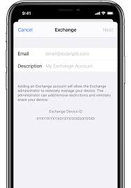 Set Up Exchange Activesync On Your Iphone Ipad Or Ipod Touch Apple Support