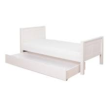 Get hold of finest bedroom furniture from the top rated bed selling companies of south africa. Classic Single Bed White With Trundle Bed By Stompa