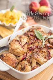 Apple Honey Roasted Chicken