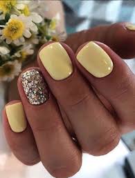 Yellow nails with black and white accent nail & lemon design. 20 Stunning Yellow Nail Designs For 2021 The Trend Spotter