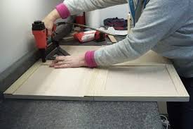 Select the door style replace the kitchen cabinet doors, not the kitchen cabinets. Diy Chevron Storage Cabinet Tutorial Pottery Barn Inspired Girl Just Diy