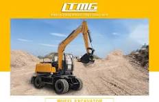 Ltmg Wheeled Excavator 6 Ton 8 Ton 9 Ton 13.5 Ton 15 Ton ...