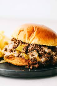 1 pound lean ground beef · 2 tablespoons butter · 1 small yellow onion diced · 1 small green bell pepper diced · 8 ounces brown mushrooms minced · 2 . Philly Cheese Steak Sloppy Joes House And Lot Condominium Hanap Bahay Philippines