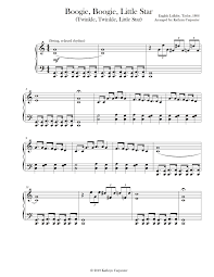 Boogie Boogie Little Star Jazz Sheet Music Sheet Music Digital Sheet Music
