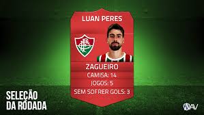 Peres had spells in his homeland with portuguesa, santa cruz, rb brasil, ponte preta, fluminense and ituano before joining belgium's bruges in 2018. Luan Peres E Destaque Defesa Do Fluminense Passa Em Branco E Zagueiro Entra Na Selecao Da Rodada Do Site Futebol Interior Av Assessoria De Imprensa