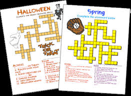 Themed crossword puzzles with a human touch. Crossword Puzzle Maker World Famous From The Teacher S Corner