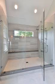 The bowl style bathtub compliments the large walk in shower built into a corner surrounded only by crystal clear glass panels. Exciting Walk In Shower Ideas For Your Next Bathroom Remodel Luxury Home Remodeling Sebring Design Build