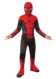 The friendly neighborhood spiderman is back.this suit i got from amazon.subscribe for a cookie#spidermanfarfromhome #marvel #spiderman. Spider Man Far From Home Spider Man Red And Black Classic Costume For Kids Walmart Com Walmart Com
