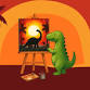 Prehistoric Paint Party-Callahan