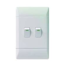 This is the wiring behind the lighting circuits that save time, like the light switch in the kitchen that switches the light in the garage off, and the same circuit can be switched off at the front end of. Cbi Pvc 2 Lever 2 Way Light Switch Cbi Online