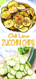 Chili Lime Zucchini Chips In 2020 Lime Recipes Zucchini Chips Zucchini Recipes Baked
