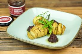 Hasselback Kartoffeln Mit Wacker Tapenade Basische Rezepte Rezept Tapenade Hasselback Kartoffeln Rezepte