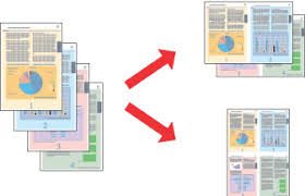 Blatt mit linien drucken mit seitenrand : Druckoption Seiten Pro Blatt