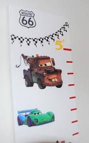 Disney Cars Wood Growth Chart Ruler Measuring Stick Height Ruler Boys Room Personalized Growth Chart Baby Shower Gift