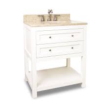 Thaweesuk shop new oak 30 inch traditional vanity bathroom 2 door drawers cabinet sink base bath wall wood solidwood plywood 30 w x 31.5 h x 21 d of set $539.98 $ 539. Jeffrey Alexander Van091 30 T Cream White Cream Marble Astoria Modern Collection 30 Inch Bathroom Vanity Cabinet With Counter Top And Bowl Faucetdirect Com