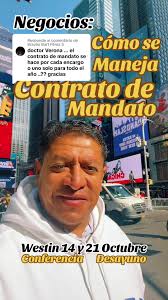 Respuesta a @Braulio Bart Pérez S #contrato #de #mandato #como #se #maneja  #que #buena #pregunta #con #Doctor #Verona