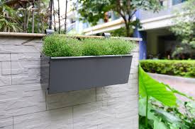 All bloem railing planters can be shipped to you at home. Wall Railing Planter 450x140x120 Greenstar Gardening