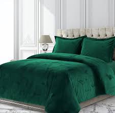 Check spelling or type a new query. Amazon Com Tribeca Living Veniceduvettweg Venice Velvet Oversized Solid Duvet Set Twin Emerald Green Home Kitchen