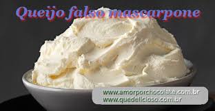 Como Fazer Um Queijo Falso Mascarpone Que Delicioso Receita Mascarpone Receitas Queijo