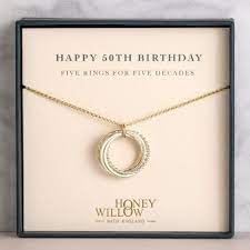 You can also choose from a gold filled or sterling silver chain. 50 Rocks Unique 50th Birthday Gift Ideas For Men And Women