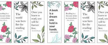 14 free printable bookmarks to brighten up your books