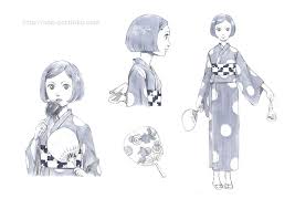 Maybe you would like to learn more about one of these? Character Sketch Yukata Girl By Naaaapppp On Deviantart