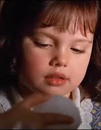 Darla Eating A Snowball