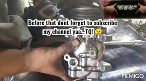 Selalunya, pada kereta moden zaman sekarang, aircond atau pendingin hawa jarang bermasalah. Cara Cek Compressor Aircond Kereta Cek Lose Compressor Compressor Axia Youtube