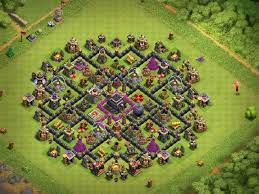 Admin ada rekomendasi nih buat kalian yang coc nya th 9. Coc Th9 All Bases