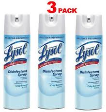 Warnings and cautions for lysol brand i.c. Advertisement Lysol Disinfectant Spray Crisp Linen Kills 99 Of Viruses Bacterias 3 Pack Disinfectant Spray Lysol Lysol Disinfectant Spray