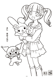 Get sanrio my melody and kuromi coloring page for free in hd resolution. Kitty Coloring Cute Coloring Pages Coloring Books