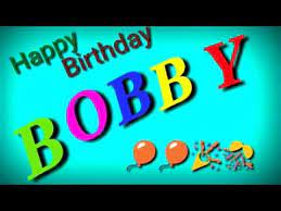 This video is one of a series of happy birthday videos from mr custard specifically for younger children. Happy Birthday Bobby Youtube