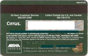 Check spelling or type a new query. Bank Card Mbna America Llbean Mbna America Bank United States Of America Col Us Vi 0428