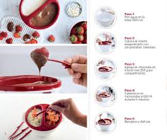 Tupperware Colombia Fondue De Chocolate Tupperware Recetas Tupperware
