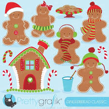 Gingerbread Man Clipart Commercial Use Vector Graphics Luvly Christmas Clipart Gingerbread Man Gingerbread