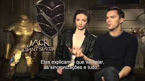 Jack the giant slayer (no brasil, jack: Jack O Cacador De Gigantes Entrevista Com Nicholas Hoult E Eleanor Tomlinson Youtube