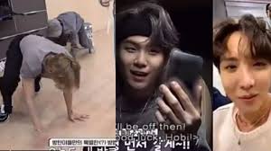 Dabei haben die sieben boys aus südkorea schon . Bts Rm V And Jungkook S Crawl Catches Army S Attention Suga And J Hope Check On Each Other Through Video Call Hindustan Times
