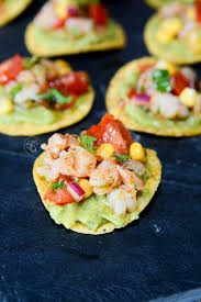 You can make the wonton shells a day in advance; Chili Lime Shrimp Appetizers The Salty Pot