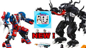 Welcome to the second lego venom mech set. Lego Spider Man Mech Vs Venom Mech Revealed Youtube