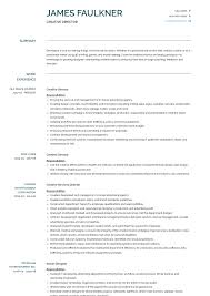 Creative Director Resume Samples And Templates Visualcv Creative Director Cv Creative Director Resume