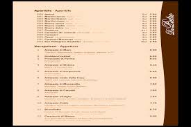 Viet nam wok osnabrück sihtnumber 49074. Ristorante Da Pietro Speisekarte