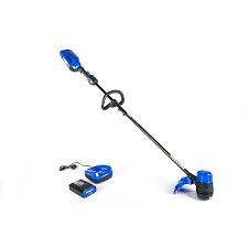 String trimmers — sometimes called weed eaters, weed wackers, weed trimmers, or grass trimmers — are necessary for a truly polished lawn. Kobalt 40 Volt Max 13 In Straight Cordless String Trimmer With Edger Capable Battery Included In The Cordless Electric String Trimmers Department At Lowes Com