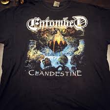 A more varied effort than its predecessor and more powerful than any of the bands following efforts, this can definitely stand along side any death metal release from the. Entombed Clandestine Shirt Size Us Large Men S Fashion Clothes On Carousell